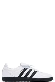 Белые кроссовки Samba с длинным язычком Adidas Originals