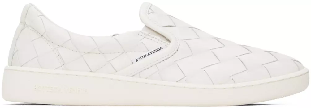 Белые кроссовки Sawyer Bottega Veneta