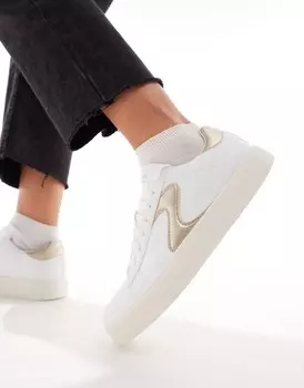 Белые кроссовки Skechers Eden сияющая слава