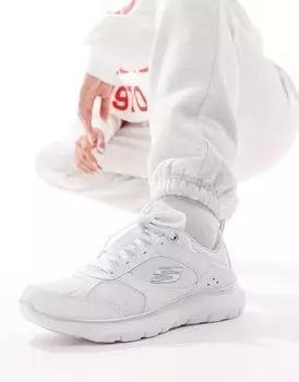 Белые кроссовки Skechers Flex Appliation 5.0 Fresh Touch