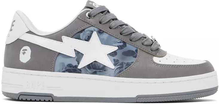 Белые кроссовки Sta #2 BAPE, серый
