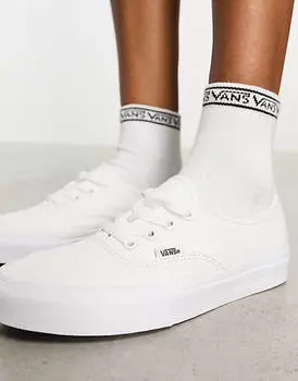 Белые кроссовки Vans Authentic