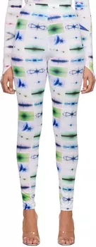 Белые леггинсы Body Shop Maisie Wilen