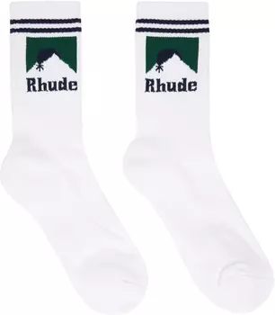 Белые лунные носки Rhude