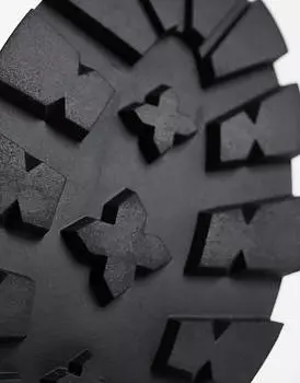 Белые массивные ботинки челси с широким кроем Topshop Bella