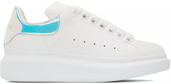 Белые массивные кеды Alexander McQueen