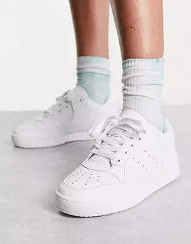 Белые массивные кроссовки широкого кроя Truffle Collection