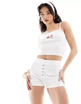 Белые мини-боксеры ASOS DESIGN