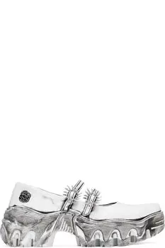 Белые мокасины MJ Quantum Rombaut