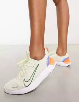 Белые мульти-кеды Nike Free Run FK NN