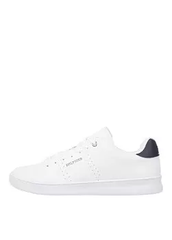 Белые мужские кроссовки COURT CUP LTH PERF DETAIL Tommy Hilfiger, белый