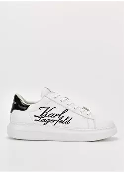 Белые мужские кроссовки KAPRI MENS Signia Scroll Lo Karl Lagerfeld, белый