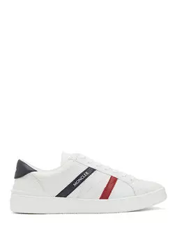 Белые мужские кроссовки monaco m Moncler