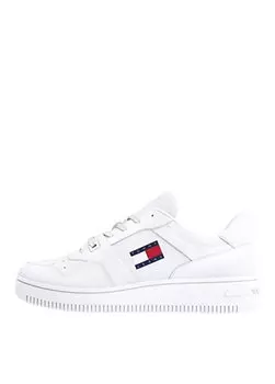 Белые мужские кроссовки TJM RETRO BASKET ESS Tommy Hilfiger, белый