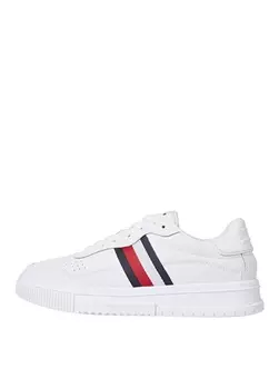 Белые мужские кроссовки Tommy Hilfiger