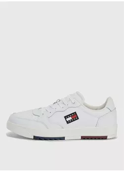Белые мужские кроссовки Tommy Hilfiger