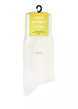 Белые мужские носки Cdlp