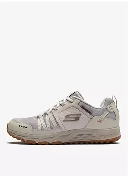 Белые мужские прогулочные туфли Skechers