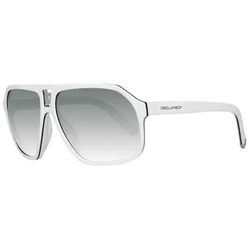 Белые мужские солнцезащитные очки Dsquared2