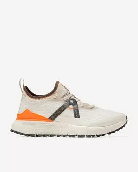 Белые мужские спортивные туфли на шнуровке Cole Haan, белый