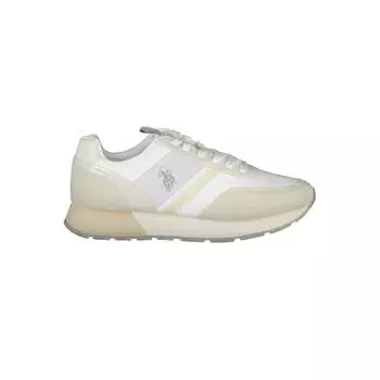 Белые нейлоновые кроссовки U.S. Polo Assn., белый