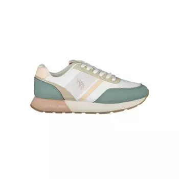 Белые нейлоновые кроссовки U.S. Polo Assn., белый