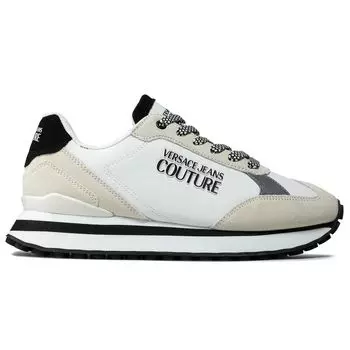 Белые нейлоновые кроссовки Versace Jeans