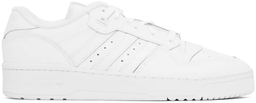 Белые низкие кеды Rivalry Adidas Originals