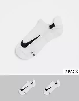 Белые носки для бега Nike Running 2