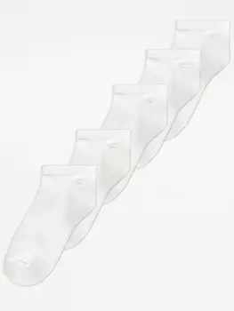 Белые носки для поддержки свода стопы (5 шт.) George., белый