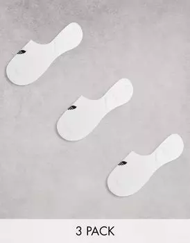 Белые носки с логотипом в виде трилистника adidas Originals adicolor, 3 пары