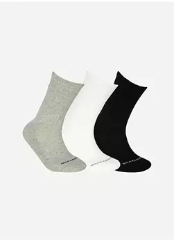 Белые носки унисекс Skechers