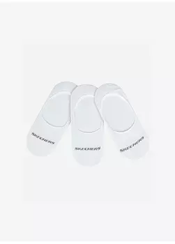 Белые носки унисекс Skechers