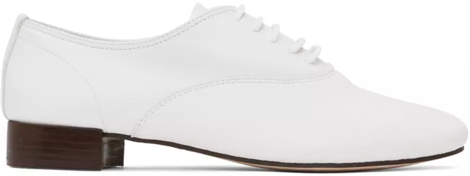 Белые оксфорды Zizi Repetto