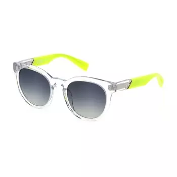 Белые пластиковые солнцезащитные очки Furla