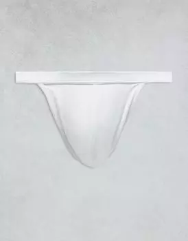 Белые плавки-стринги ASOS DESIGN