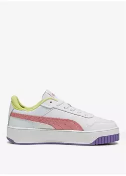 Белые прогулочные кроссовки для девочек 39384609-Carina Street Jr. Puma, белый
