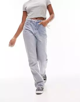 Белые прямые джинсы Topshop Hourglass Kort