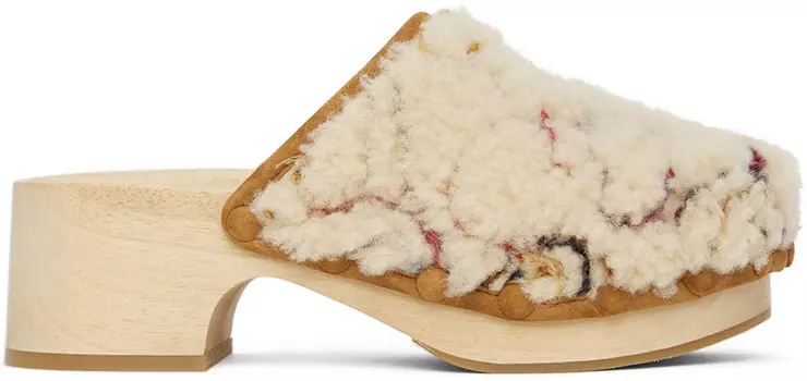 Белые сабо Joy Chlo