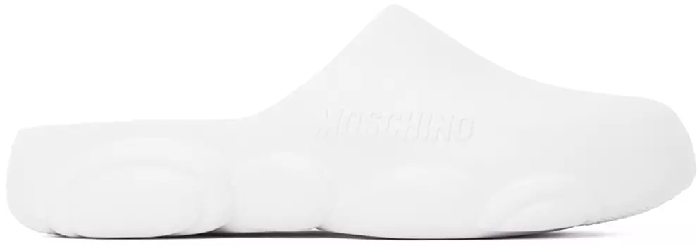Белые сандалии Gummy Bear Moschino