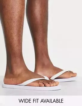 Белые сандалии с ремешками ASOS