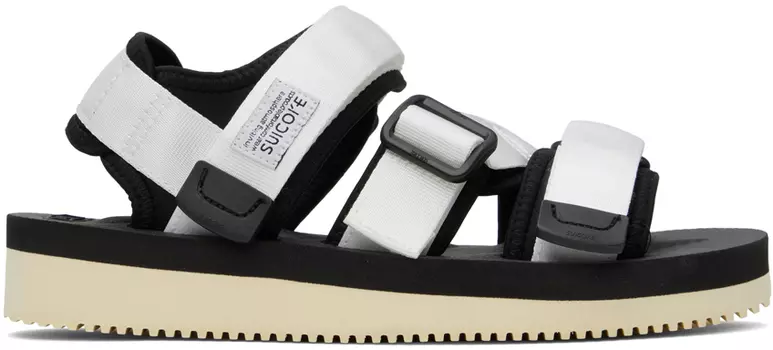 Белые сандалии Suicoke KISEE-V
