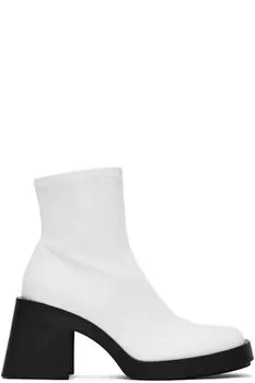 Белые сапоги Люси Justine Clenquet
