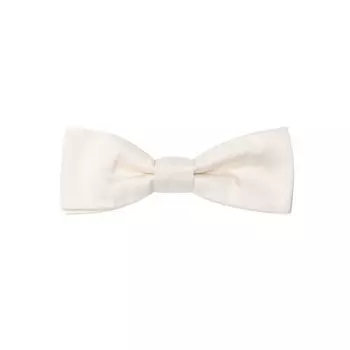 Белые шелковые галстуки и бабочки Dolce & Gabbana