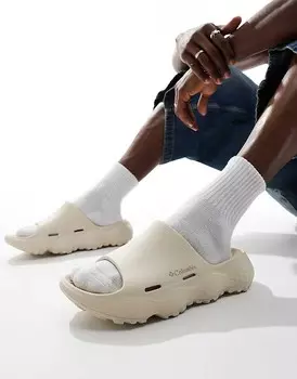 Белые шлепанцы Columbia thrive revive