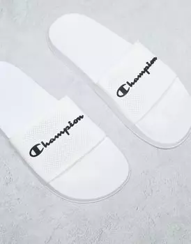 Белые шлепанцы унисекс Champion Legacy Daytona