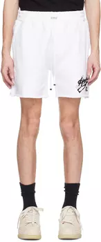 Белые шорты 22 AMIRI