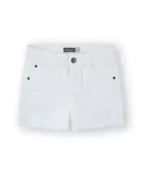 Белые шорты для девочки с карманами Canada House, белый