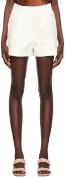 Белые шорты Staud Luisa