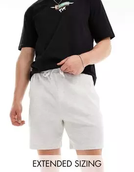 Белые шорты узкого кроя ASOS DESIGN